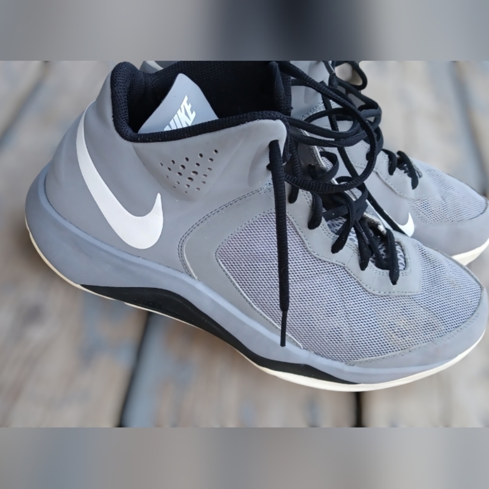 Grey high top dual fusion BB NBK
